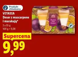 Lidl VITASIA Deser z mascarpone i marakuja* oferta