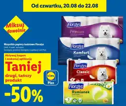 Lidl Papier toaletowy Floralys oferta