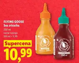 Lidl Sos sriracha Flying Goose oferta