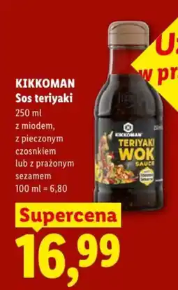 Lidl Sos teriyaki Kikkoman oferta