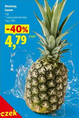 Lidl Ananasy, luzem oferta