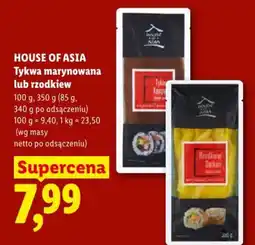 Lidl House of Asia Tykwa marynowana lub rzodkiew oferta