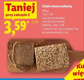 Lidl Chleb słonecznikowy oferta