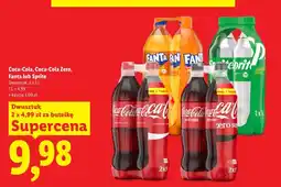 Lidl Coca-Cola, Coca-Cola Zero, Fanta lub Sprite oferta