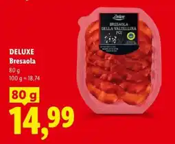 Lidl DELUXE Bresaola oferta