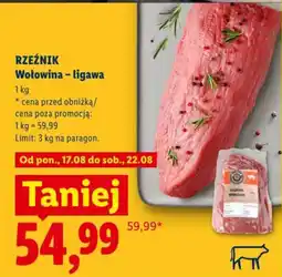Lidl Rzeźnik Wołowina - ligawa oferta