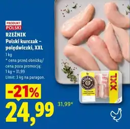 Lidl RZEŹNIK Polski kurczak - polędwiczki, XXL oferta