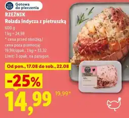 Lidl Rolada indyczna z pietruszką oferta