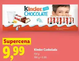 Lidl Kinder Czekolada oferta