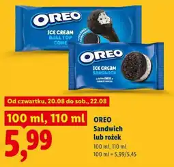 Lidl OREO Sandwich lub rożek oferta
