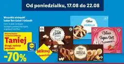 Lidl Lodów Bon Gelati i Gelatelli oferta
