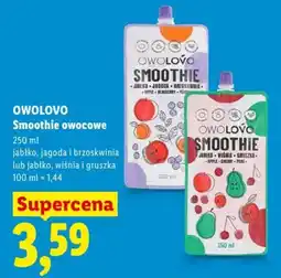 Lidl Smoothie owocowe oferta