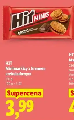 Lidl HIT Minimarkizy z kremem czekoladowym oferta