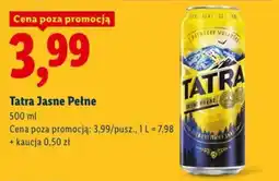 Lidl Tatra Jasne Pełne oferta