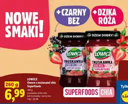 Lidl ŁOWICZ Owoce z nasionami chia Superfoods oferta