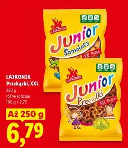 Lidl Lajkonik Przekąski, XXL oferta