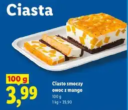 Lidl Ciasto smoczy owoc z mango oferta