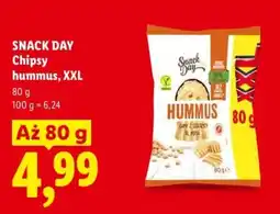 Lidl Snack Day Chipsy hummus, XXL oferta