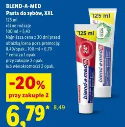 Lidl Pasta do zębów, XXL oferta
