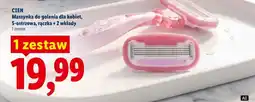 Lidl Cien Maszynka do golenia dla kobiet oferta