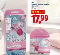 Lidl Cien Wymienne wkłady do maszynki z 5 ostrzami oferta