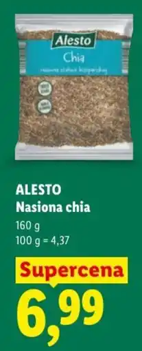 Lidl ALESTO Nasiona chia oferta