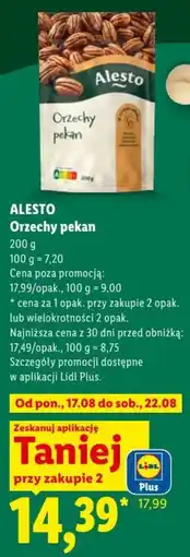 Lidl Orzechy pekan oferta