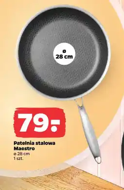 Netto Patelnia stalowa Maestro oferta