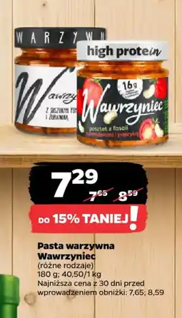 Netto Pasta warzywna Wawrzyniec oferta