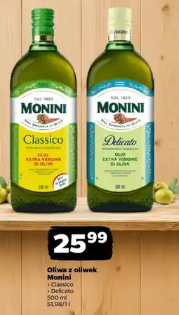 Netto Oliwa z oliwek Monini oferta