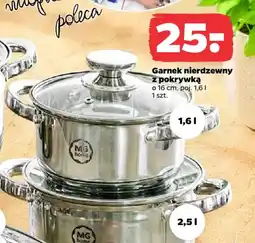 Netto Garnek nierdzewny z pokrywką oferta