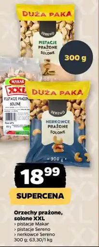 Netto Orzechy prażone, solone XXL oferta