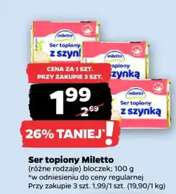 Netto Ser topiony Miletto oferta