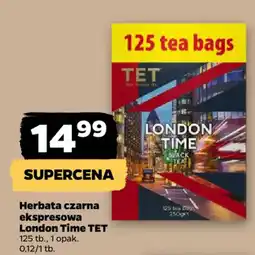 Netto Herbata czarna ekspresowa London Time TET oferta