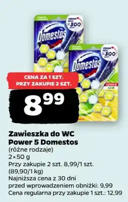 Netto Zawieszka do WC Power 5 Domestos oferta