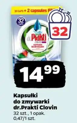 Netto Kapsułki do zmywarki dr.Prakti Clovin oferta