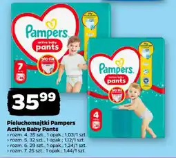 Netto Pieluchomajtki Pampers Active Baby Pants oferta
