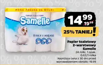 Papier toaletowy 2-warstwowy Samelle