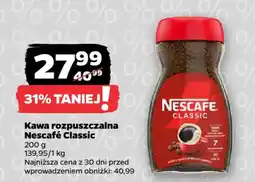 Netto Kawa rozpuszczalna Nescafé Classic oferta