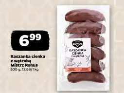 Netto Kaszanka cienka z wątrobą Mistrz Rohus oferta