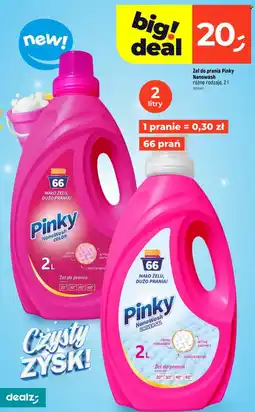 Dealz Żel do prania Pinky Nanowash oferta