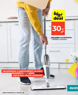 Dealz Mop płaski ze spryskiwaczem oferta
