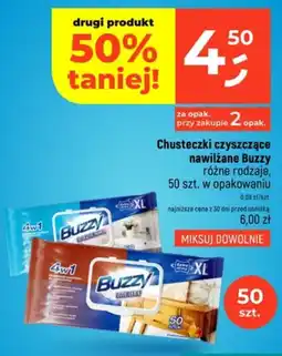 Dealz Chusteczki czyszczące nawilżane Buzzy oferta