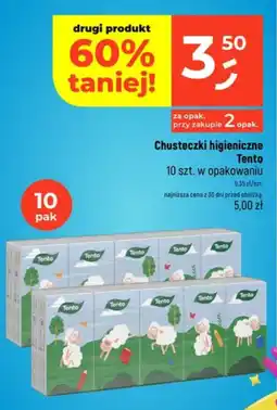 Dealz Chusteczki higieniczne Tento oferta