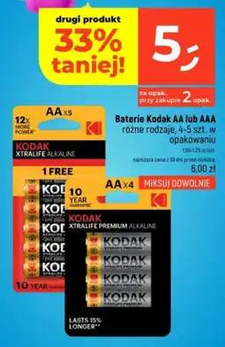 Dealz Baterie Kodak AA lub AAA oferta