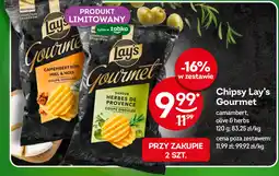 Żabka Chipsy Lay's Gourmet oferta