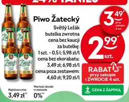 Żabka Piwo Žatecký Světlý Ležák oferta