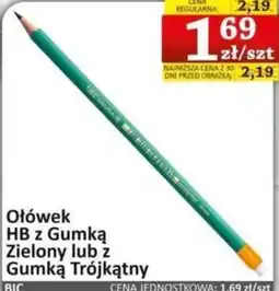 Marmax Ołówek HB z Gumką Zielony lub z Gumką Trójkątny oferta