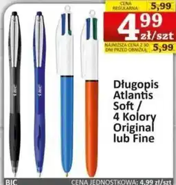 Marmax Długopis Atlantis Soft / 4 Kolory Original lub Fine oferta
