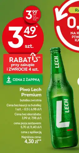 Żabka Piwo Lech Premium oferta